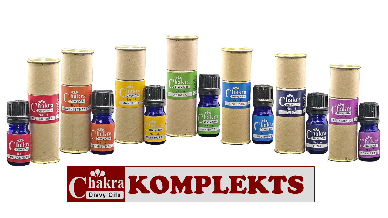 Chakra Komplekts ( 7 x 5 ml)