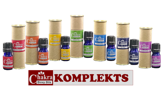 Chakra Komplekts ( 7 x 5 ml)