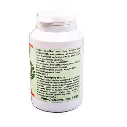 Olive Leaf Extract 20% Oleuropein