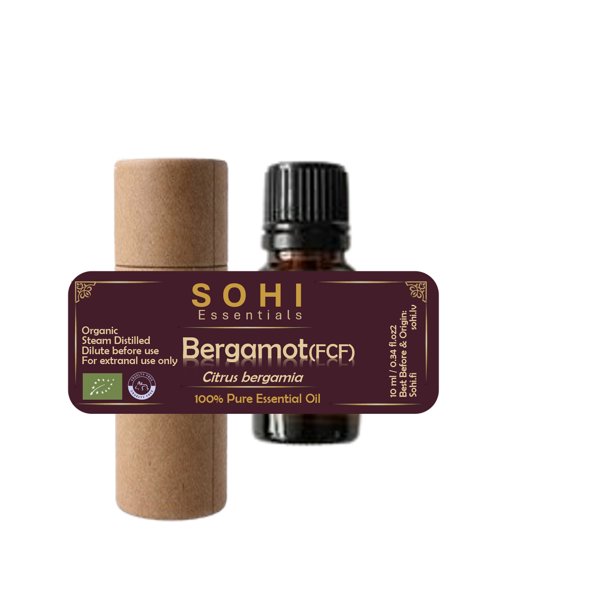 Bergamotin (Citrus bergamia) eteerinen öljy