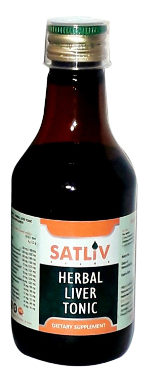 Aknu toniks augu izcelsmes  "SATLIV" LIVER TONIC 200 ml